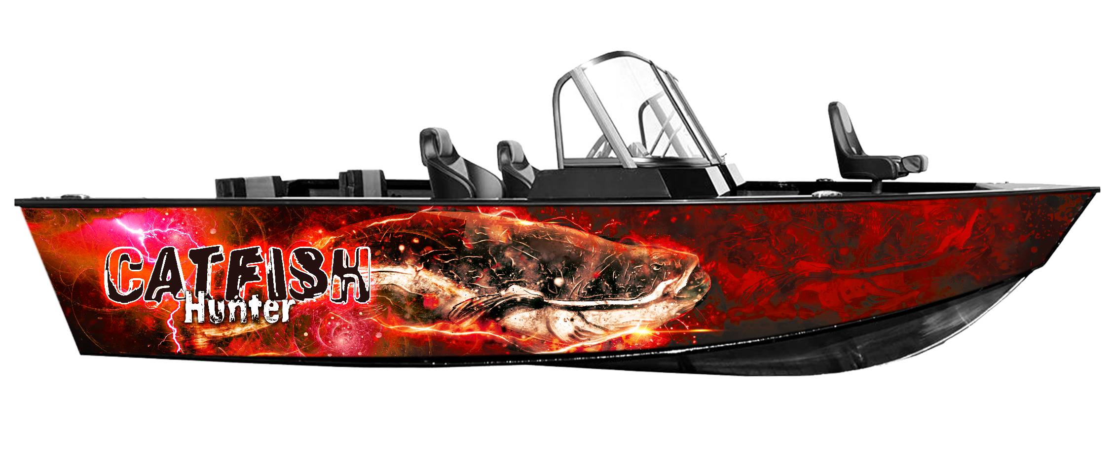 Okleiny na łodzie Catfish Hunter Okleina