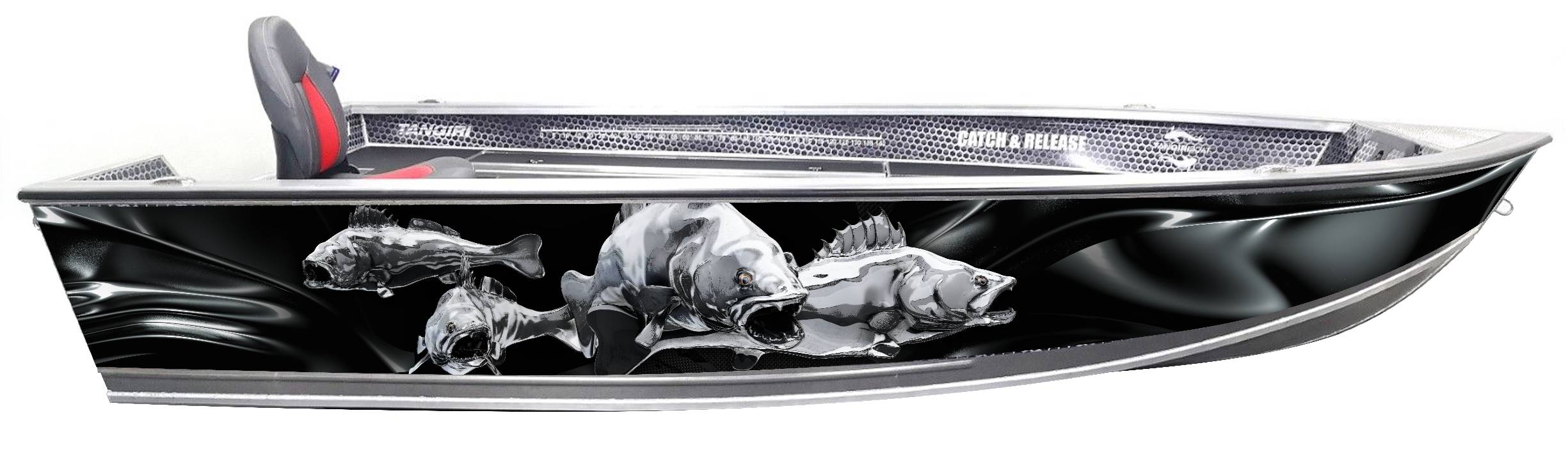 Okleiny na łodzie Metal Zed